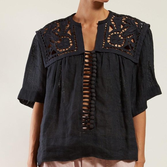ISABEL MARANT Gane Blouse in FR36 - Picture 2 of 8